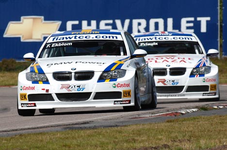 Svenske Fredrik Ekblom var den bedst placerede BMW.